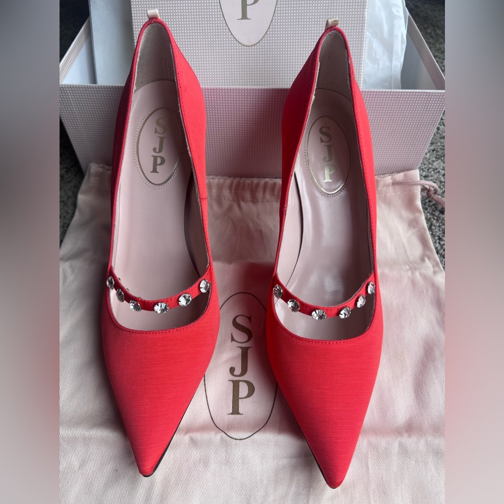 Sarah Jessica Parker rhinestone stilettos